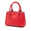Prada Mini Saffiano Lux Galleria Double Zip Satchel Secondhand