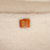 Miu Miu Large Shearling Trimmed Calfskin Logo Beau Shoulder Bag Secondhand