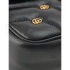 Gucci Medium GG Marmont GG Studded Matelasse Leather Shoulder Bag Secondhand