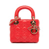 Dior Mini Lambskin Cannage Lady Dior Secondhand