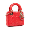 Dior Mini Lambskin Cannage Lady Dior Secondhand