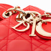 Dior Mini Lambskin Cannage Lady Dior Secondhand