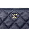 Chanel Large Quilted Caviar O Case Clutch Secondhand