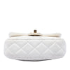 Chanel Mini Square Classic Lambskin Enamel Coco Hearts Single Flap Secondhand
