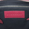 Burberry Leather and Mega Check Canvas Harcourt Satchel Secondhand