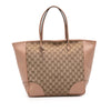 Gucci GG Canvas and Leather Bree Tote Secondhand