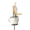 Saint Laurent Canvas Teddy Drawstring Shopping Tote Secondhand