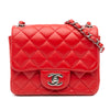 Chanel Mini Square Classic Lambskin Flap Secondhand