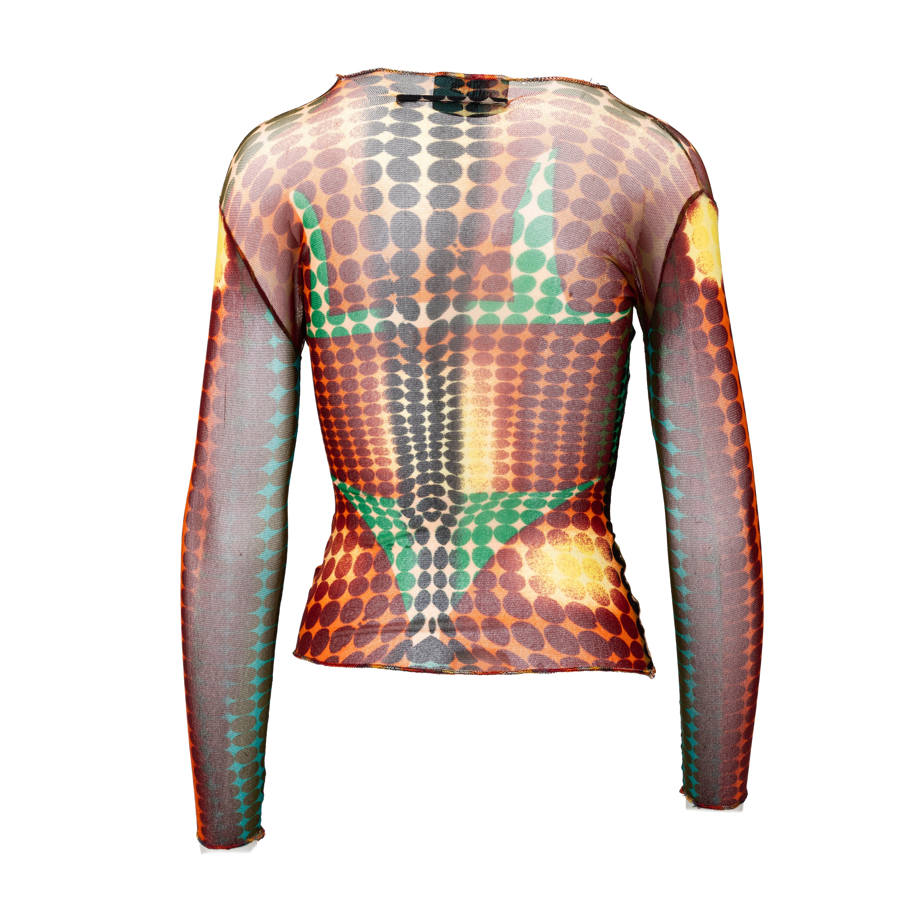 Jean Paul Gaultier Cyberdot Mesh Top - '90s | Luxury Vintage