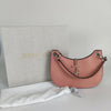 Jimmy Choo pink leather handbag