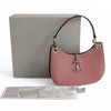 Jimmy Choo Half Moon handbag in pink leather