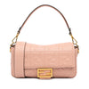 Fendi Zucca Embossed Leather Baguette Satchel Secondhand