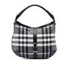 Burberry Check Nylon Grafton Hobo Secondhand