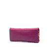 Miu Miu Bicolor Goatskin Madras Wallet on Chain Secondhand