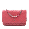 Chanel CC Lambskin Wild Stitch Wallet on Chain Secondhand