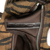 Fendi Zebra Print Canvas Handbag Secondhand