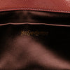 Saint Laurent Large Textured Patent Monogram Belle De Jour Clutch Secondhand