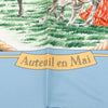 Hermès Auteuil En Mai Silk Scarf 90 Secondhand