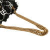 Gucci Small GG Marmont Embroidered Shearling Crossbody Secondhand