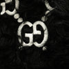 Gucci Small GG Marmont Embroidered Shearling Crossbody Secondhand
