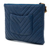 Chanel Medium Chevron Caviar Ancient Greek Charms O Case Clutch Secondhand