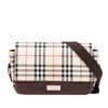 Burberry House Check Canvas Flap Crossbody Secondhand