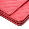 Chanel Chevron Caviar Boy Wallet on Chain Secondhand
