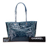 Chanel Small Glazed Calfskin Deauville Tote Secondhand
