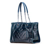 Chanel Small Glazed Calfskin Deauville Tote Secondhand