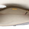 Fendi Zucca Embroidered Canvas Baguette Satchel Secondhand