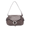 Bvlgari Canvas Logomania Flap Shoulder Bag Secondhand
