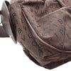 Bvlgari Canvas Logomania Flap Shoulder Bag Secondhand