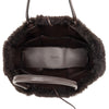 Secondhand Bottega Veneta Small Shearling Intrecciato Arco Tote