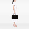Secondhand Bottega Veneta Small Shearling Intrecciato Arco Tote