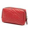 Gucci GG Marmont Matelasse Leather Heart Cosmetic Case Secondhand