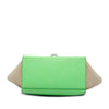 Celine Small Tricolor Leather Trapeze Satchel Secondhand