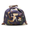 LOEWE Paula Ibiza Canvas Mermaid Print Drawstring Pouch Secondhand