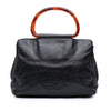 Chanel CC Lambskin Tortoise Top Handle Tote Secondhand