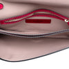 Valentino Leather Rockstud Flap Clutch Secondhand