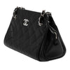 Chanel Medium CC Quilted Caviar Chain Bowling Bag Secondhand