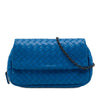 Secondhand Bottega Veneta Mini Nappa Intrecciato Expandable Chain Flap Crossbody