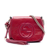 Gucci Small Patent Soho Chain Flap Crossbody Secondhand