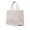 Secondhand Dior Medium Canvas D Lace Sun Embroidery Book Tote