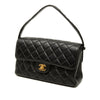 Chanel CC Quilted Lambskin Double Sided Flap Secondhand