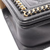 Chanel Small Quilted Lambskin Chain Around Boy Top Handle Flap Secondhand
