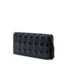 Dior Patent Cannage Lady Dior Clutch with Chain Secondhand
