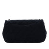 Chanel Mini Rectangular Classic Velvet Pearl Crush Single Flap Secondhand