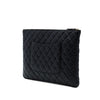 Chanel Large Quilted Lambskin O Case Clutch Secondhand
