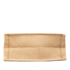 Dior Medium Jute Embroidered Book Tote Secondhand