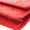 Chanel Quilted Lambskin Camellia Charms Wallet on Chain Secondhand